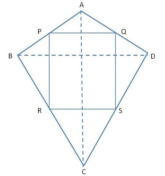 Prove That If Midpoints Of The Sides Of A Kite Are Joined Together 2574