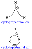 Aromatic ions