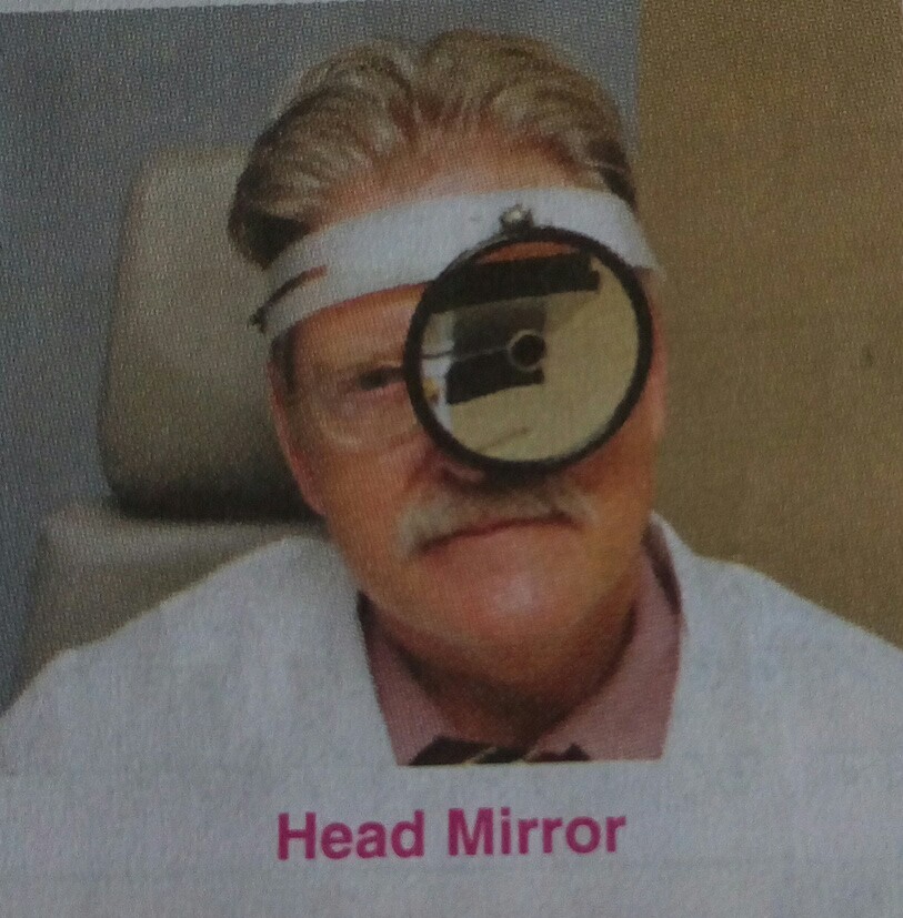 uses of concave mirror by doctor