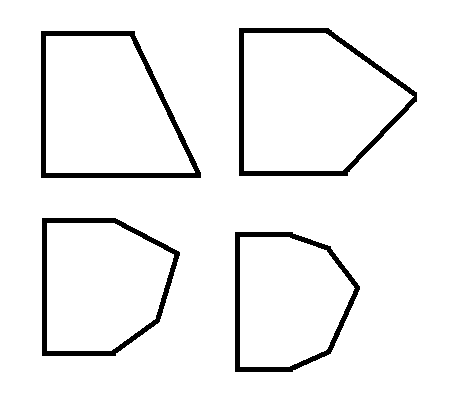 Solve the riddle: I am a polygon. I have two right angles. I have