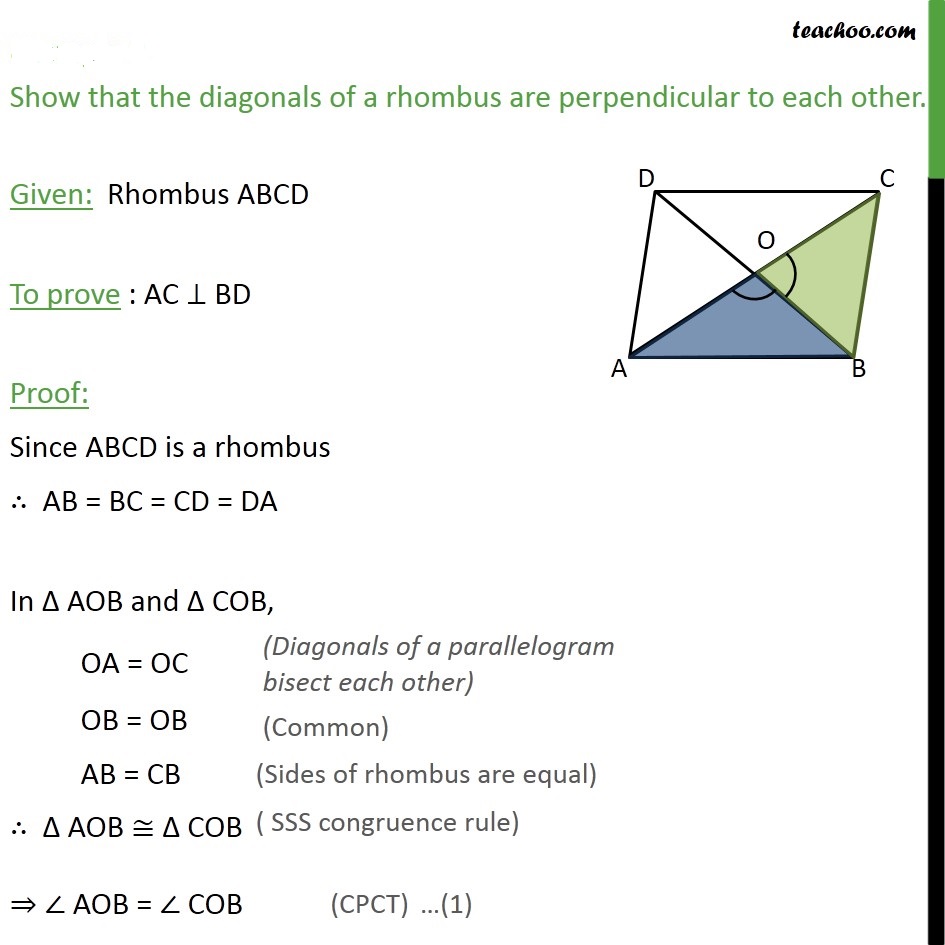 https://www.teachoo.com/1224/445/Example-2---Show-that-diagonals-of-rhombus-are-perpendicular/category/Examples/
