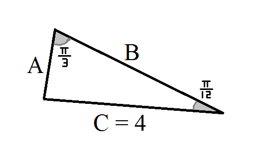 A Triangle Has Sides A B And C The Angle Between Sides A And B Is Pi3 If Side C Has A 2199