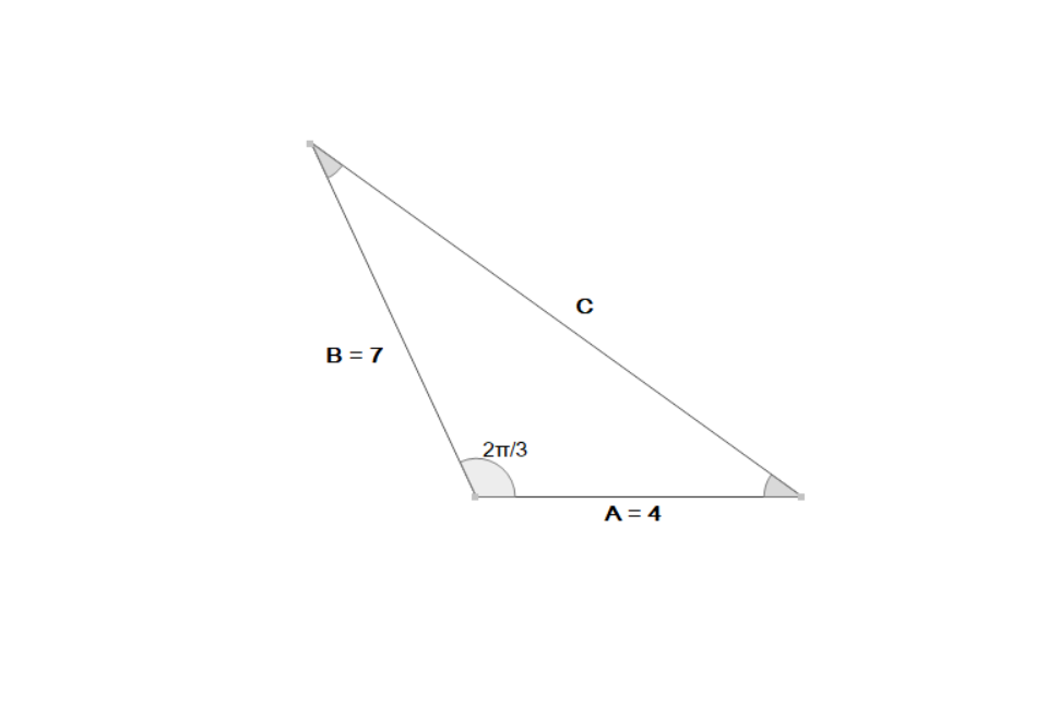 A Triangle Has Sides A B And C Sides A And B Are Of Lengths 4 And 7 Respectively And The 0419