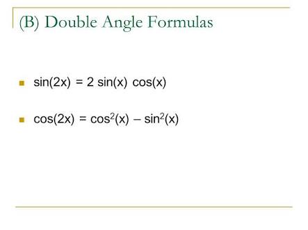 How Do You Find A Double Angle Formula For Sec 2x In Terms Of Only Csc X And Sec X Socratic
