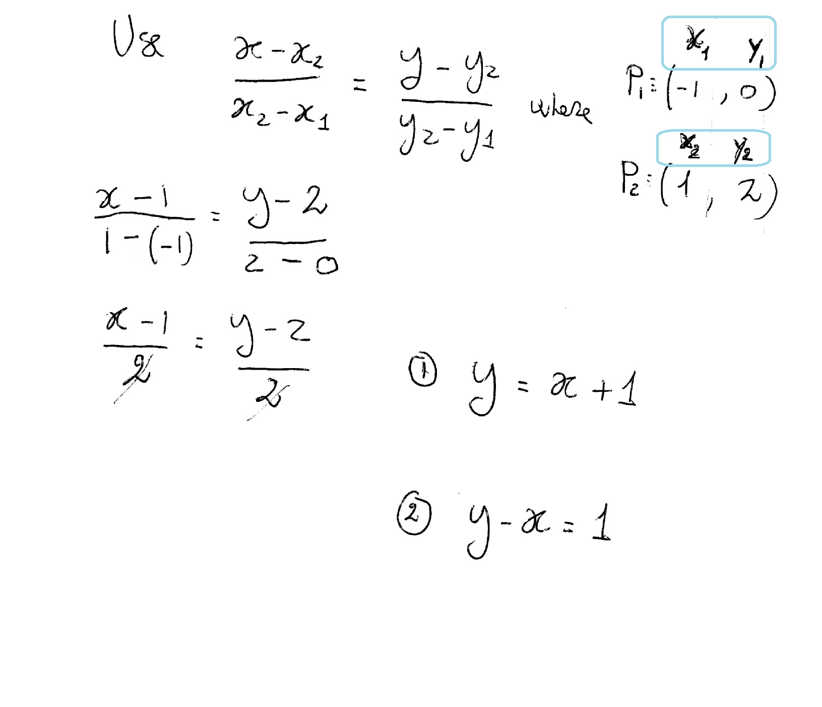 point slope form to slope intercept calculator