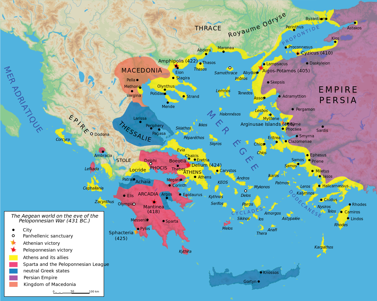 What events led to the Peloponnesian War? Socratic