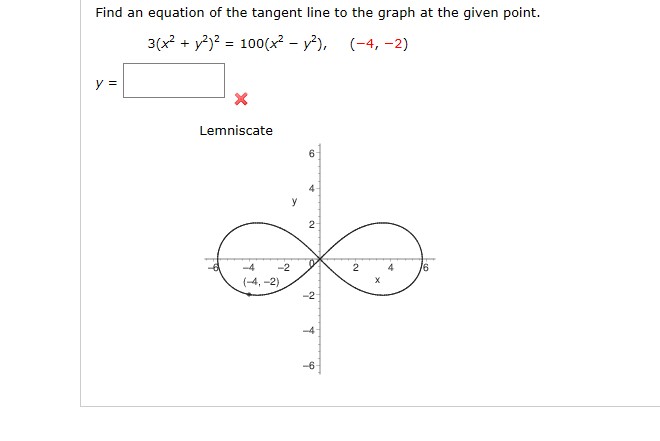 Find An Equation Of The Tangent Line To The Graph At The Given Point Socratic