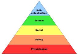 According to Maslow's hierarchy of needs theory, the need for fringe ...