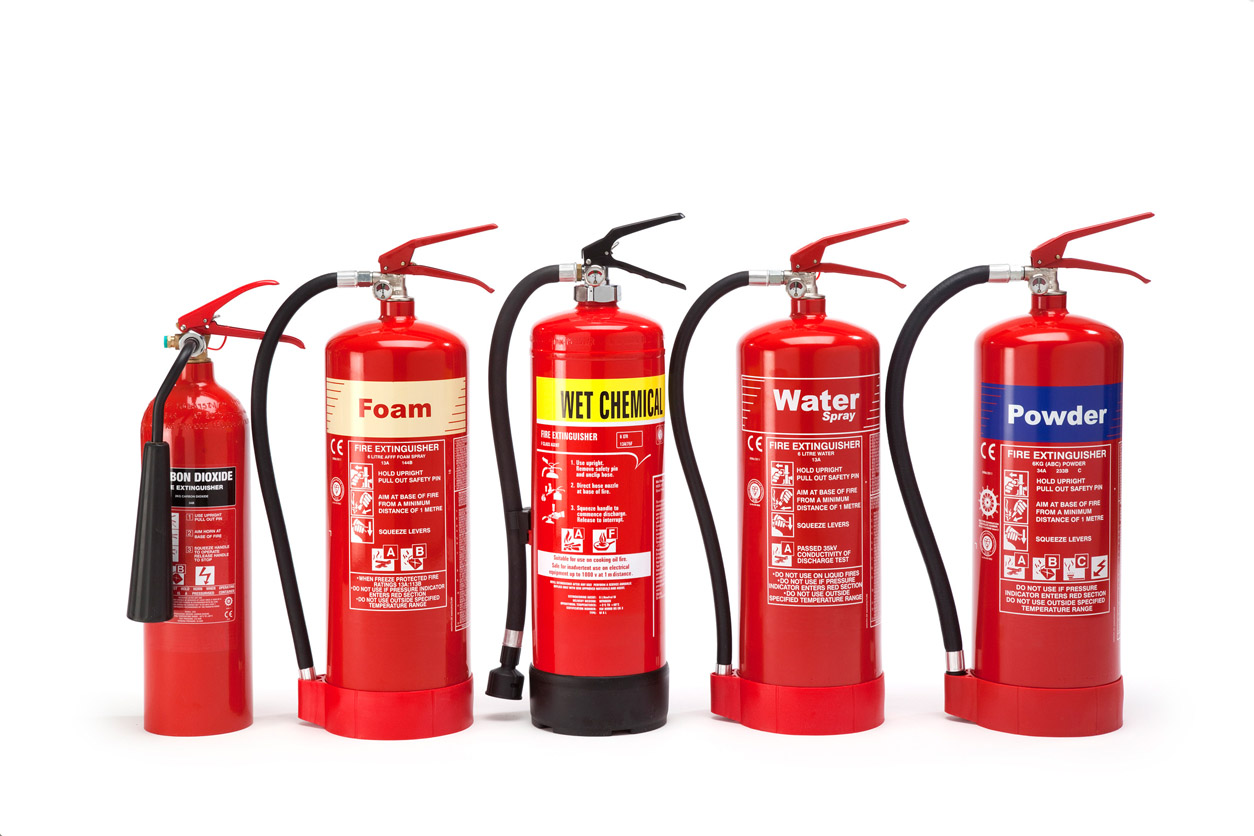 class b fire extinguisher