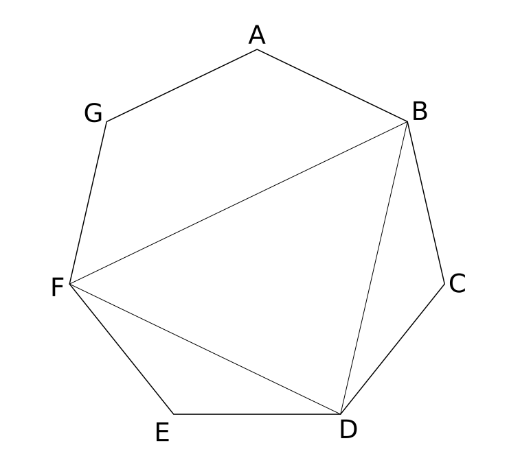 7 sided polygon