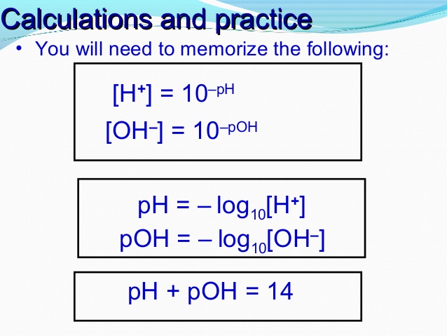 The Ph Of A Solution Is 8 7 What Is The Poh Socratic