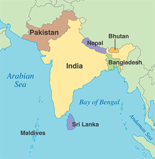 Indian Subcontinent 