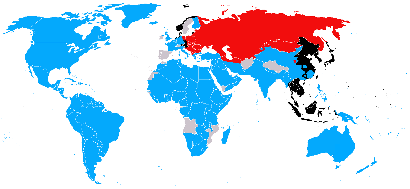 World War 2 Allies Map