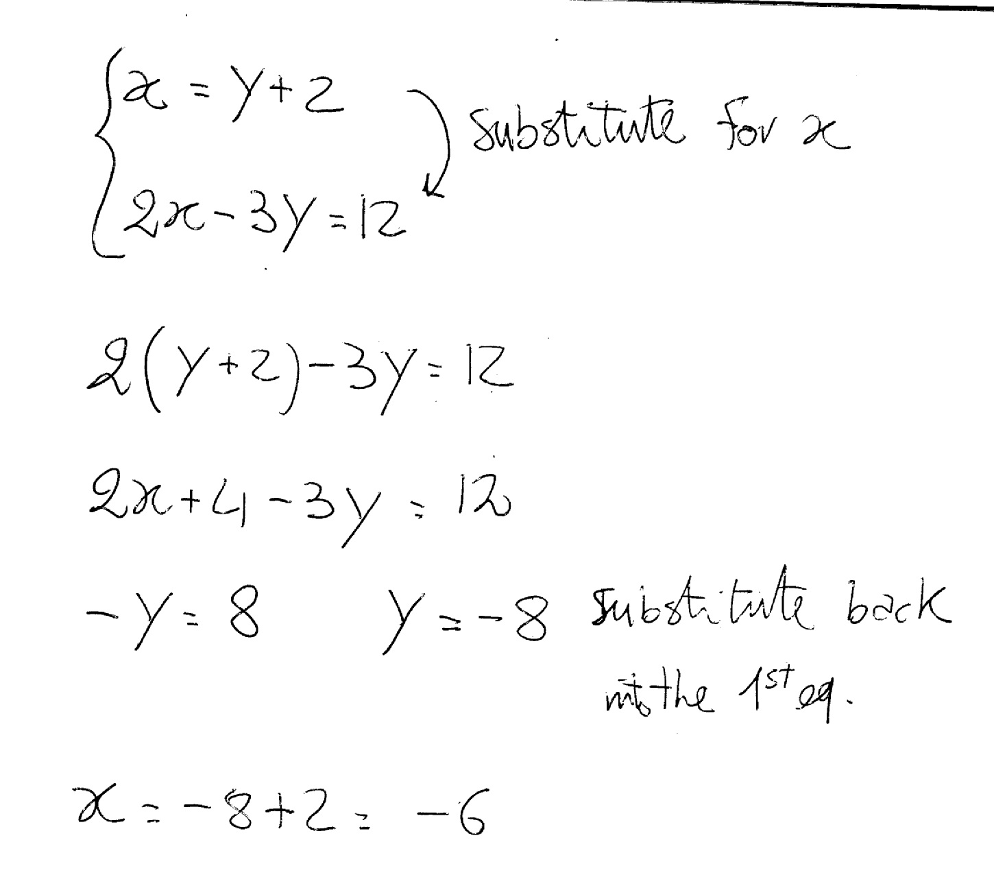 what does solution to a system of equations mean